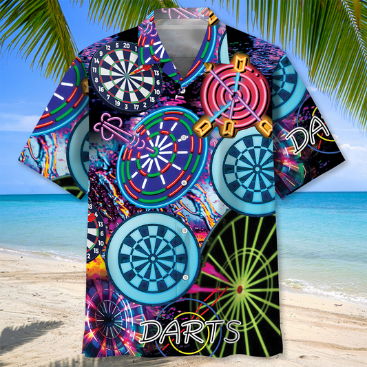 Dart Neon Hawaiian Shirt