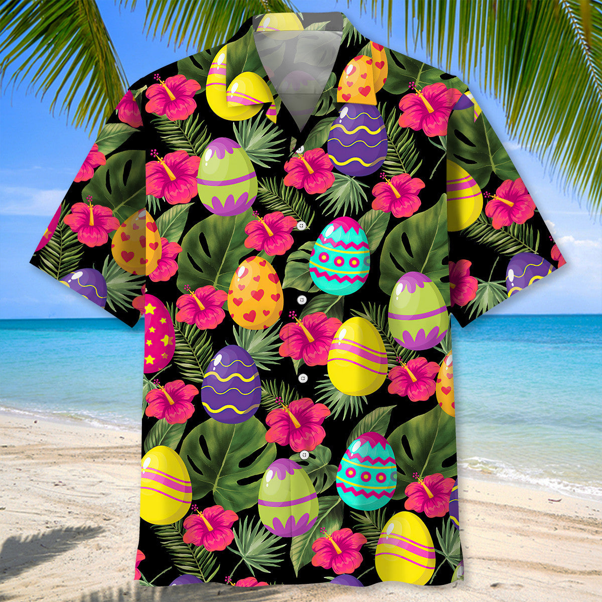 Tropical Easter Day Hawaiian Shirt