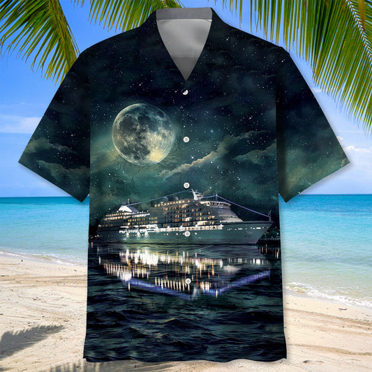 Cruise Moonlight Hawaiian Shirt