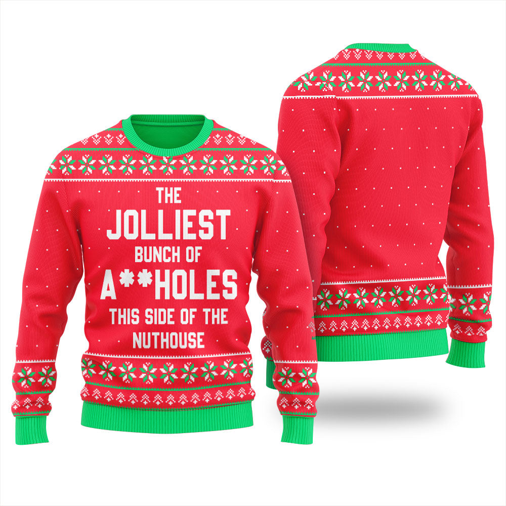The Jolliest Ugly Christmas Sweater