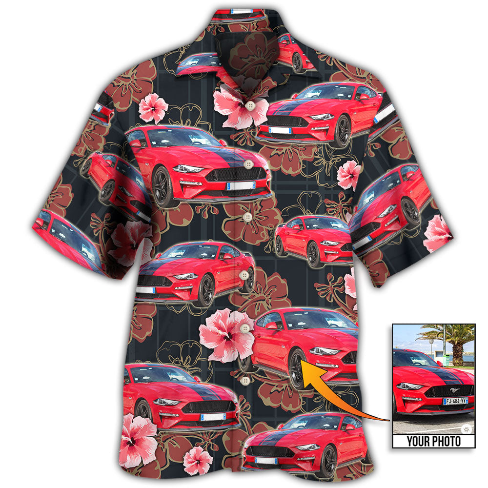 Mustang Car / Adults / S Car Cool Various Style Custom Photo - Hawaiian Shirt