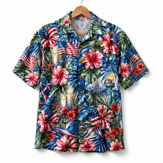 Patriots DayVeteran 250 Years America Premium Unisex Hawaiian Shirt For Men and Women