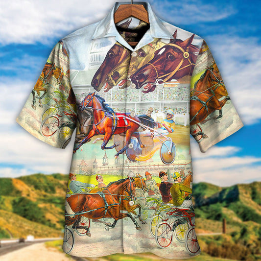Harness Racing Horse Racing Horse Lover - Hawaiian Shirt