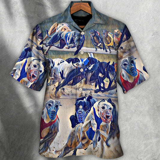 Dog Racing Has Been In Steep Decline For Years Greyhound - Hawaiian Shirt