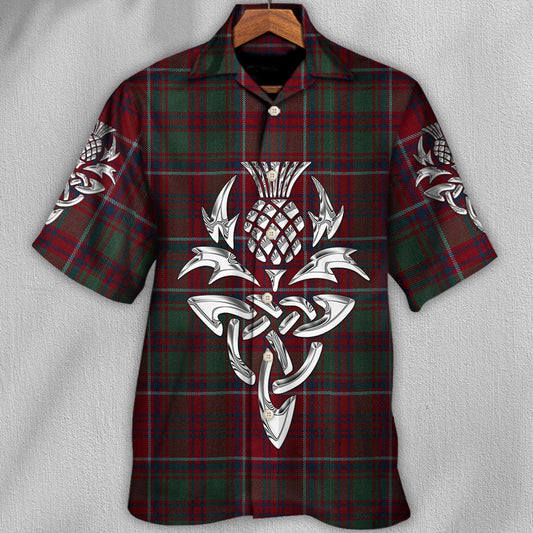 Scottish Tartan Amazing Style - Hawaiian Shirt