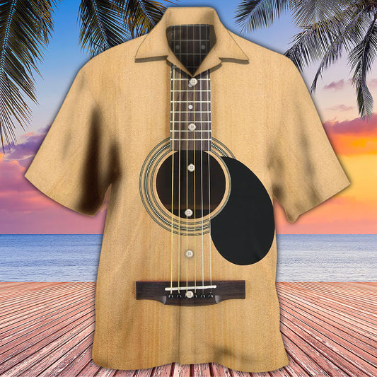 Guitar I Pet Dog I Play Guitar I Know Things - Hawaiian Shirt