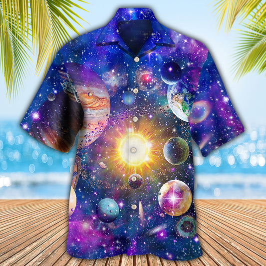 Galaxy Astronomy Galaxy Colorful Solar - Hawaiian Shirt