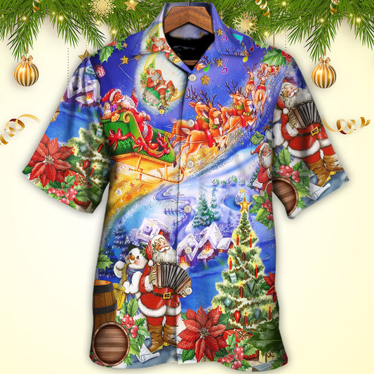 Christmas Santa Claus Love - Hawaiian Shirt