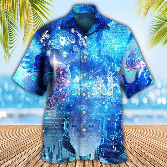 AI Artificial Intelligence Beginning Your Journey to Implementing - Hawaiian Shirt