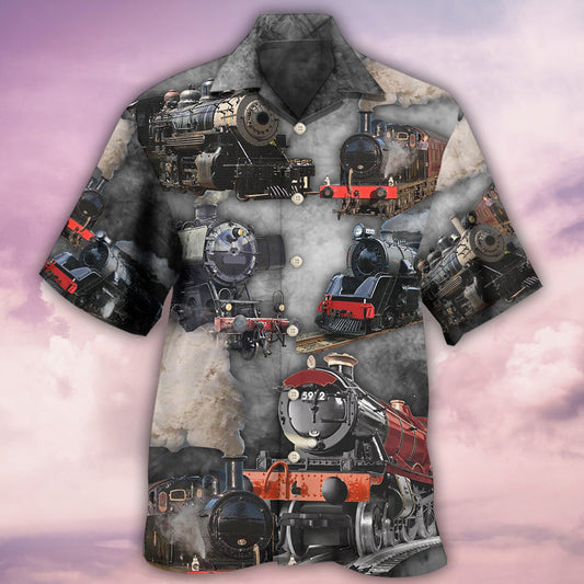 Train Going To A Mysterious Land - Hawaiian Shirt