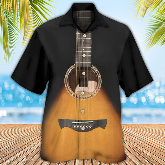 Guitar Wood Music Lover - Hawaiian Shirt