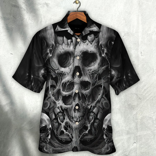Skull Dark Inner Demons - Hawaiian Shirt