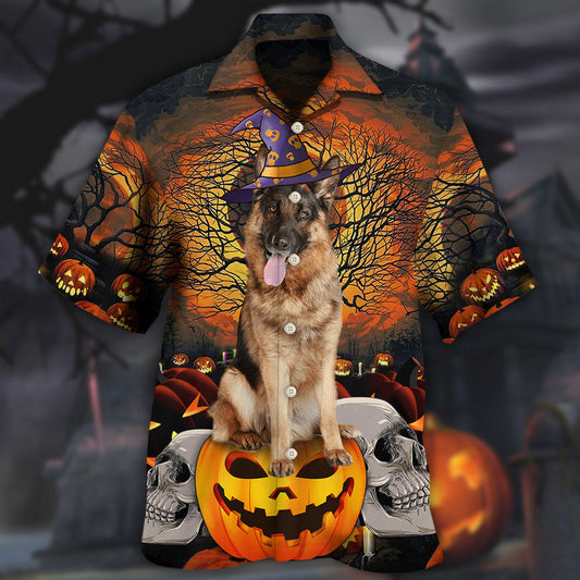 Halloween German Shepherd My Lovely Dog - Hawaiian Shirt