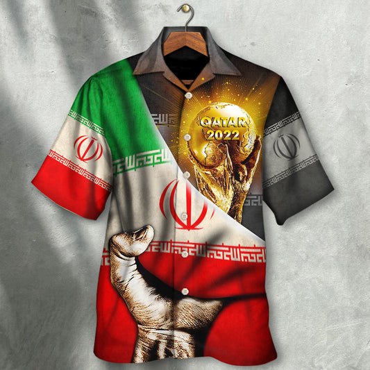 World Cup Qatar 2022 Iran Will Be The Champion - Hawaiian Shirt