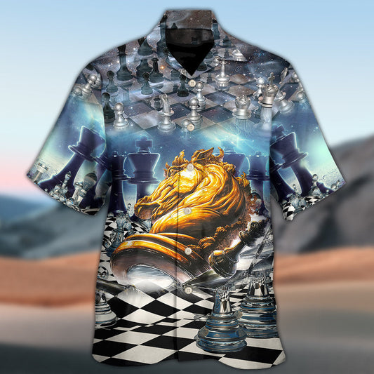Chess Amazing Power Of The Knights - Hawaiian Shirt