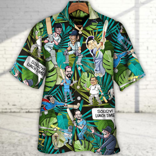 Cricket Sport Funny Play Tropical Vibe - Hawaiian Shirt