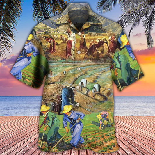 Farm Art Village Moutain - Hawaiian Shirt