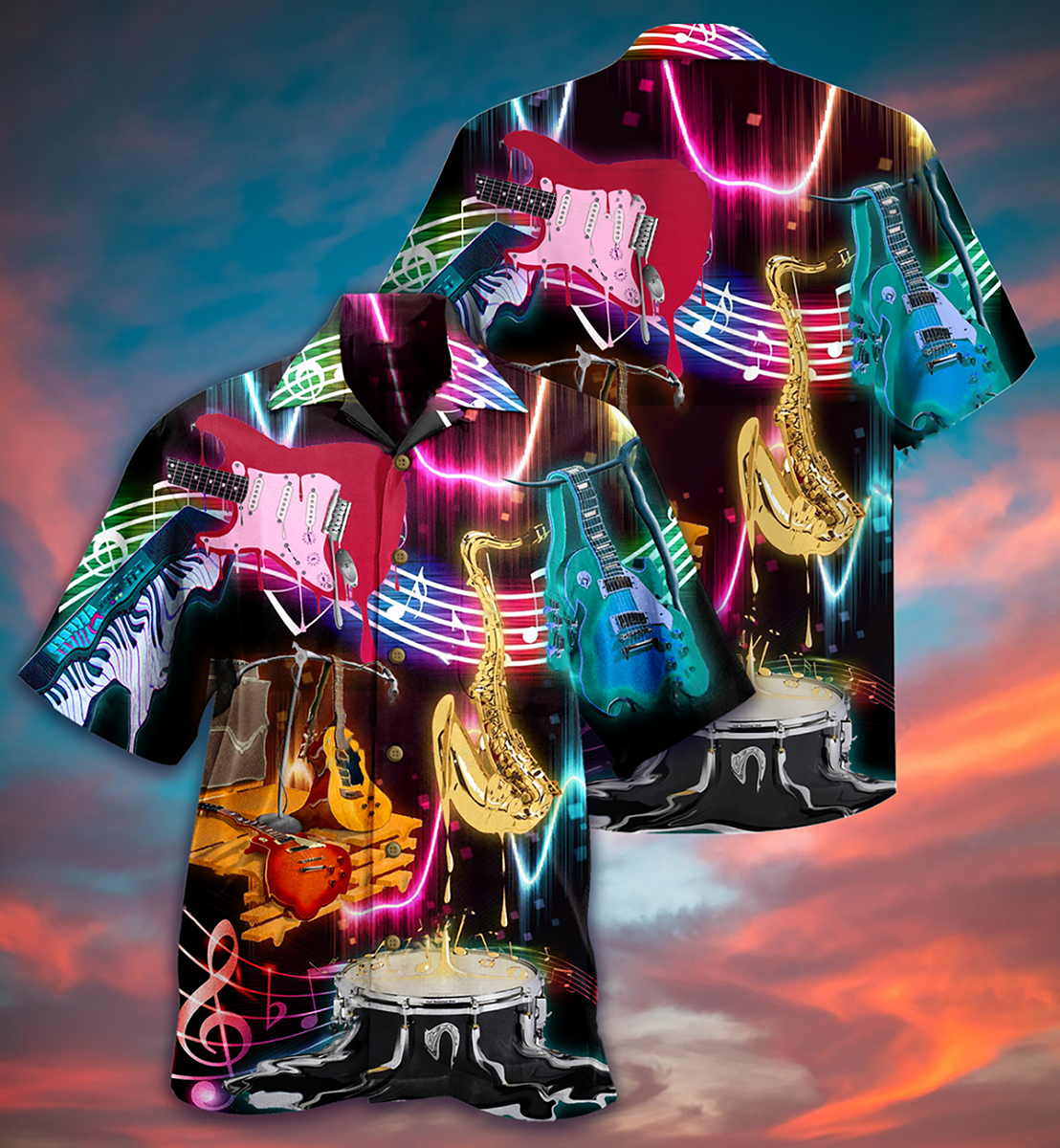 Music In My Heart - Hawaiian Shirt