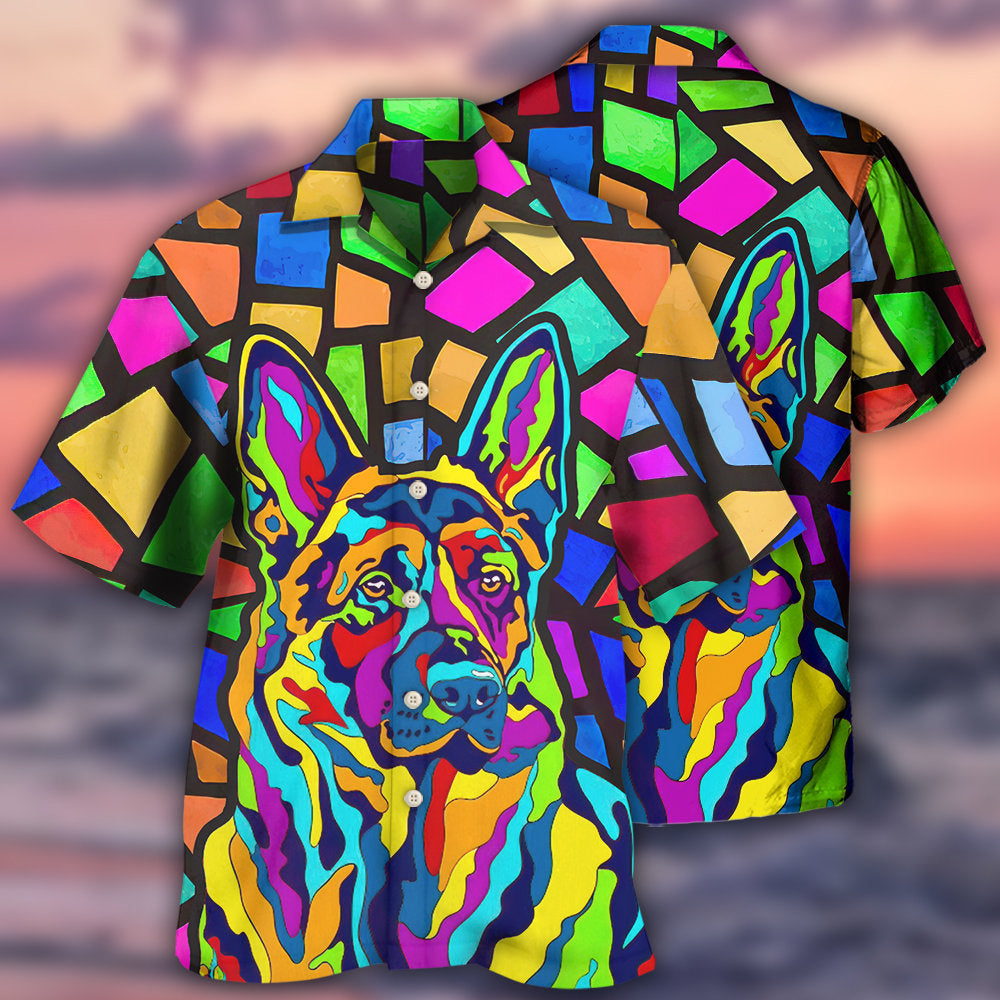 German Shepherd Cool Dog Various Style - Hawaiian Shirt