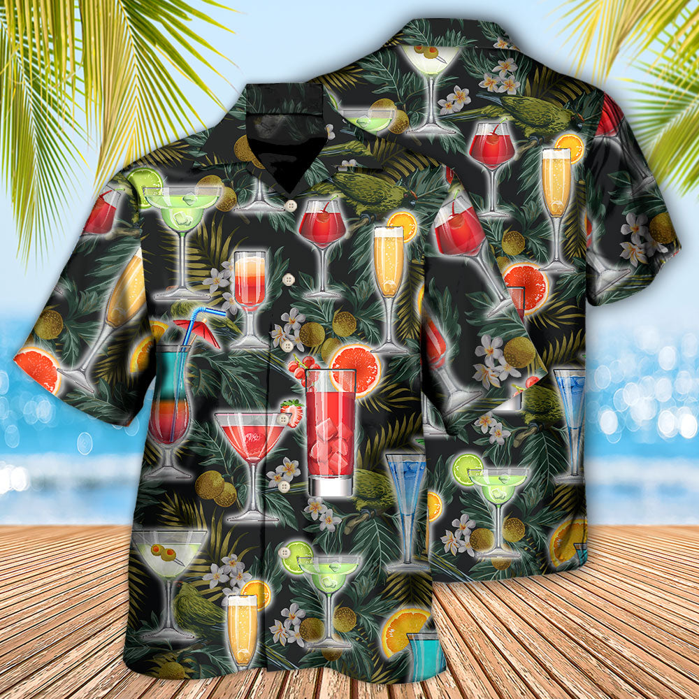 Cocktail Summer Tropical Beach - Hawaiian Shirt