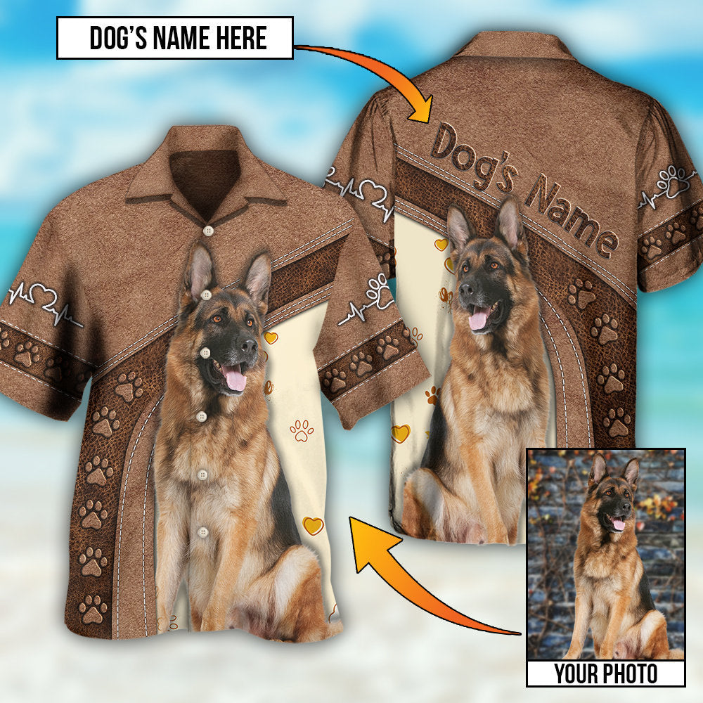 Dog Is My Best Friend Custom Photo - Hawaiian Shirt