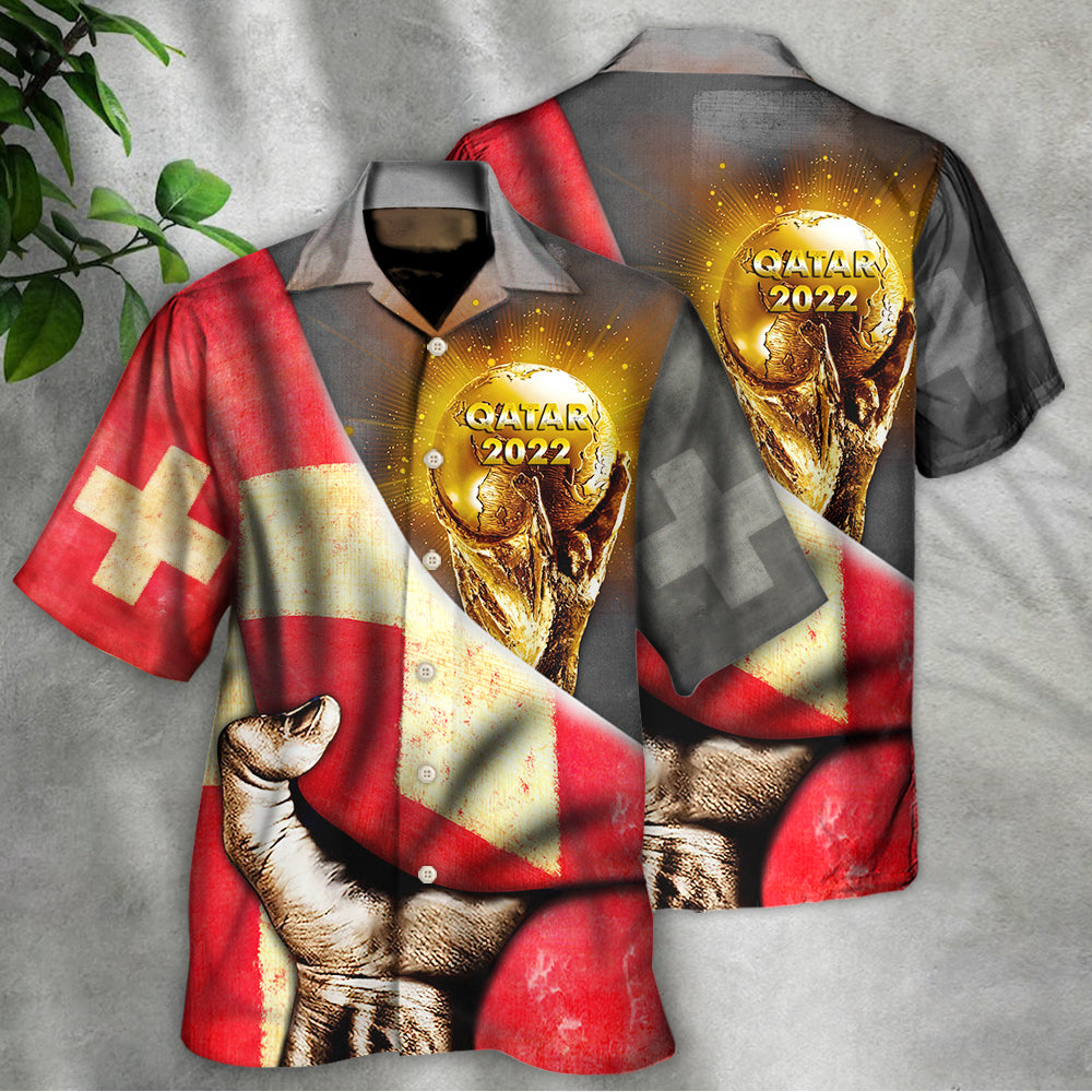 World Cup Qatar 2022 Switzerland Will Be The Champion - Hawaiian Shirt