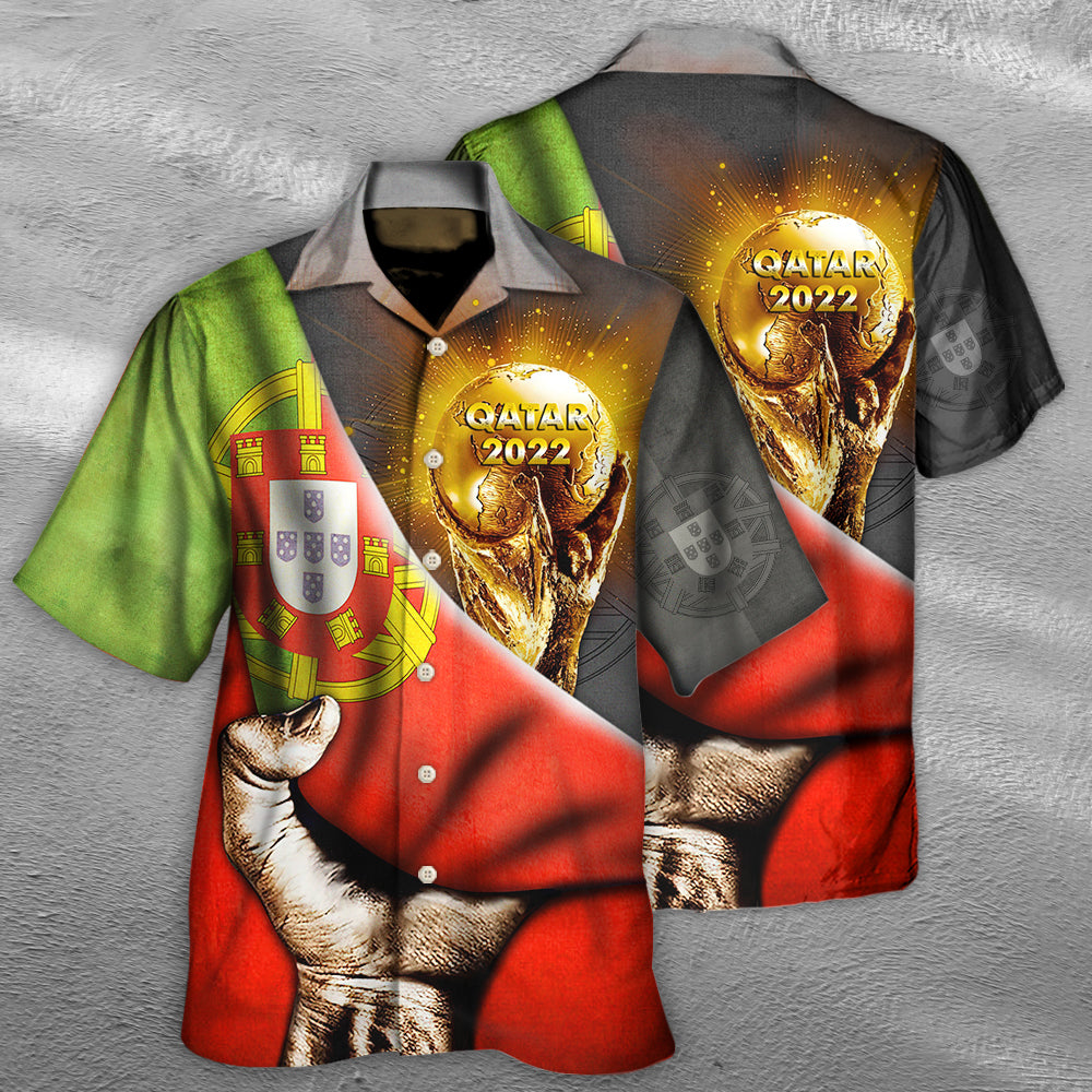 World Cup Qatar 2022 Portugal Will Be The Champion - Hawaiian Shirt