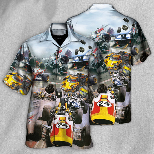 Car Racing Fast Style - Hawaiian Shirt