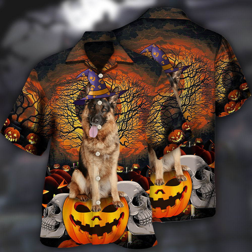 Halloween German Shepherd My Lovely Dog - Hawaiian Shirt
