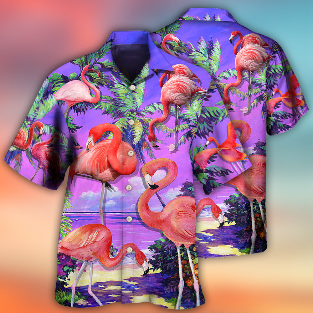 Flamingo Sweet Paradise Style - Hawaiian Shirt