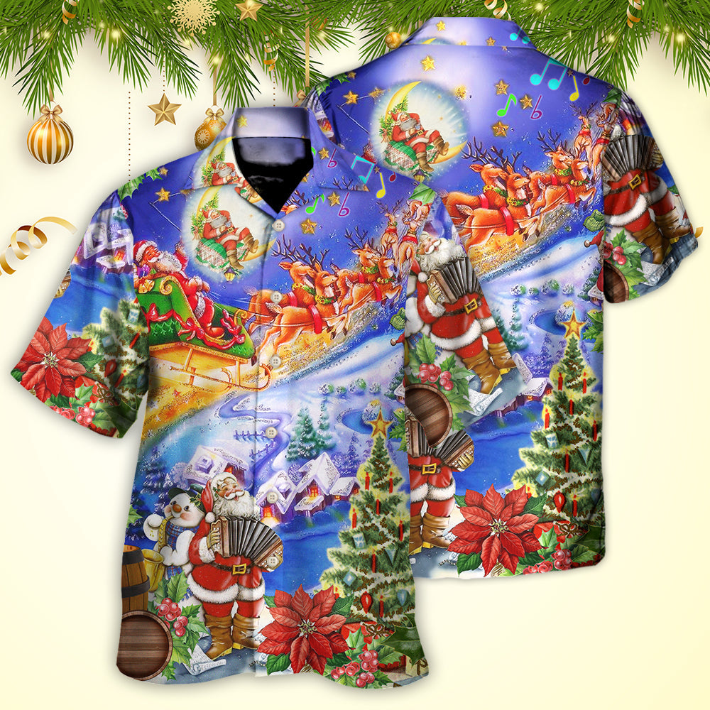 Christmas Santa Claus Love - Hawaiian Shirt