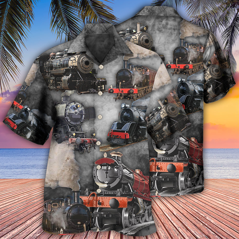 Train Going To A Mysterious Land - Hawaiian Shirt