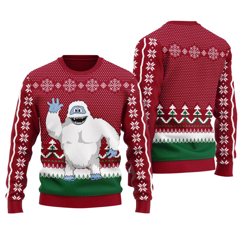 Abominable Snowman Christmas Sweater