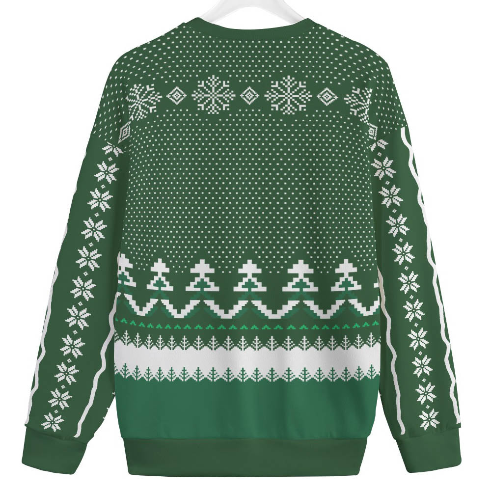 Abominable Yeti Men's Plus Size Christmas Sweater