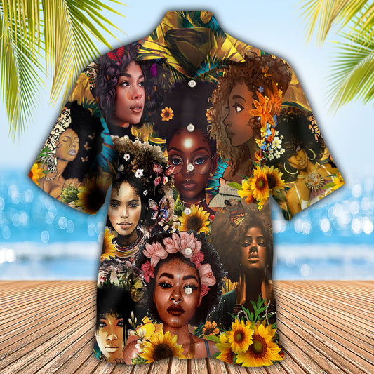 Black Women Is Strong - Hawaiian Shirt