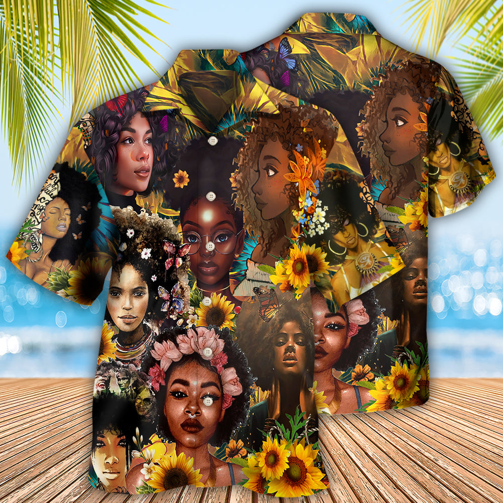 Black Women Is Strong - Hawaiian Shirt