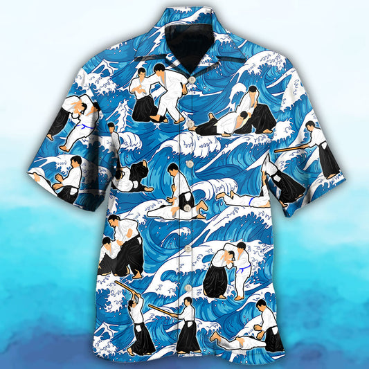 Aikido Make Me Strong - Hawaiian Shirt
