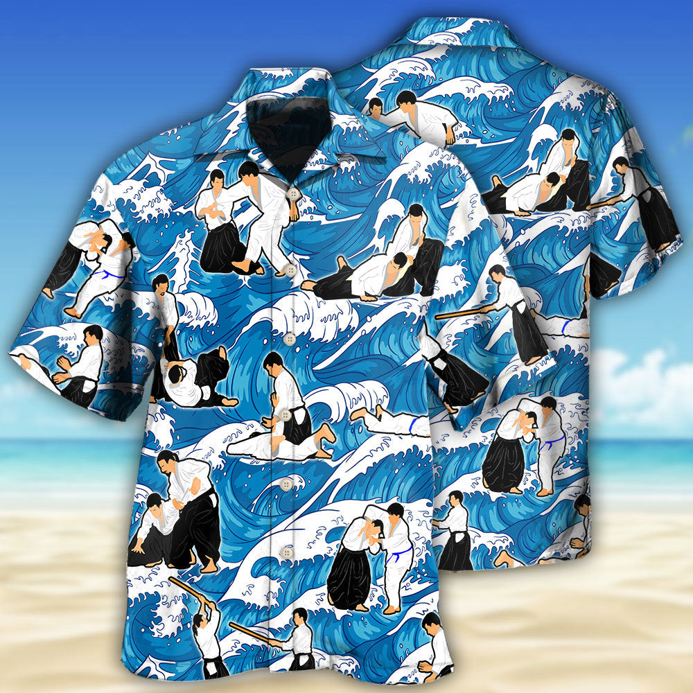 Aikido Make Me Strong - Hawaiian Shirt
