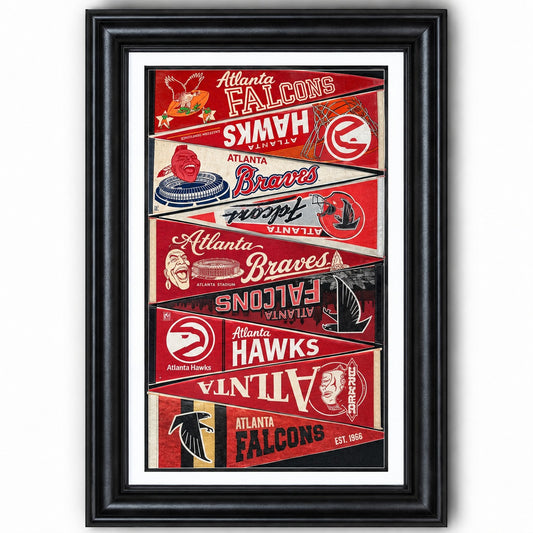 All Sport Teams City Vintage Anniversary For Fans No Frame Vertical Poster - 5to9vibe