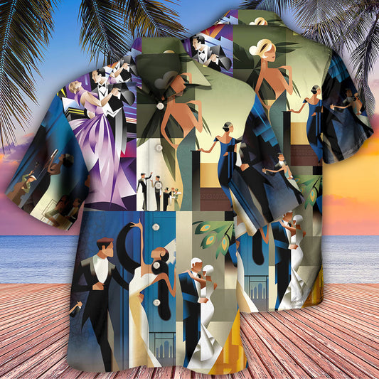 Dance Ballroom Dance Art Style - Hawaiian Shirt