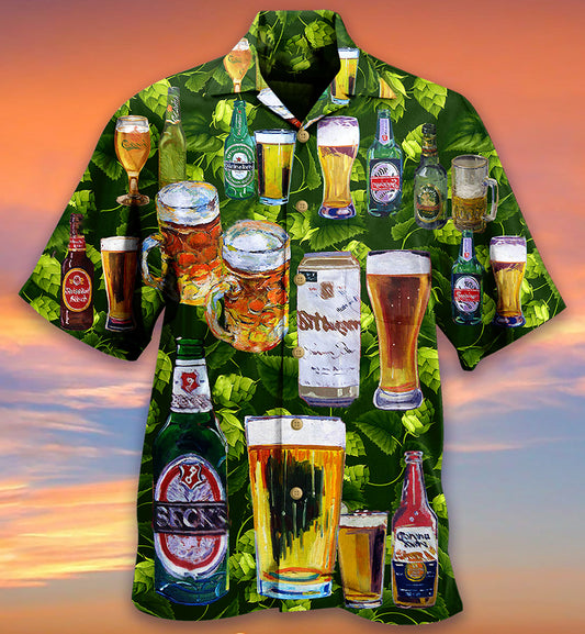 Beer Love It - Hawaiian Shirt
