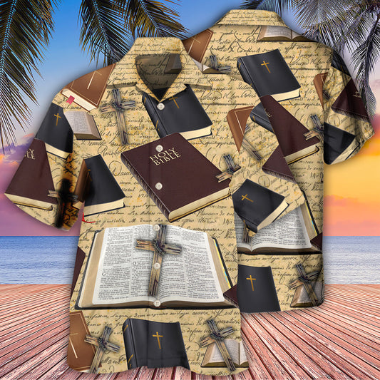 God Bible I Just Need My Bible Paper - Hawaiian Shirt