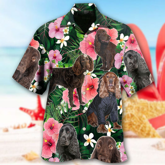 Boykin Spaniel Dog Tropical Lover - Hawaiian Shirt