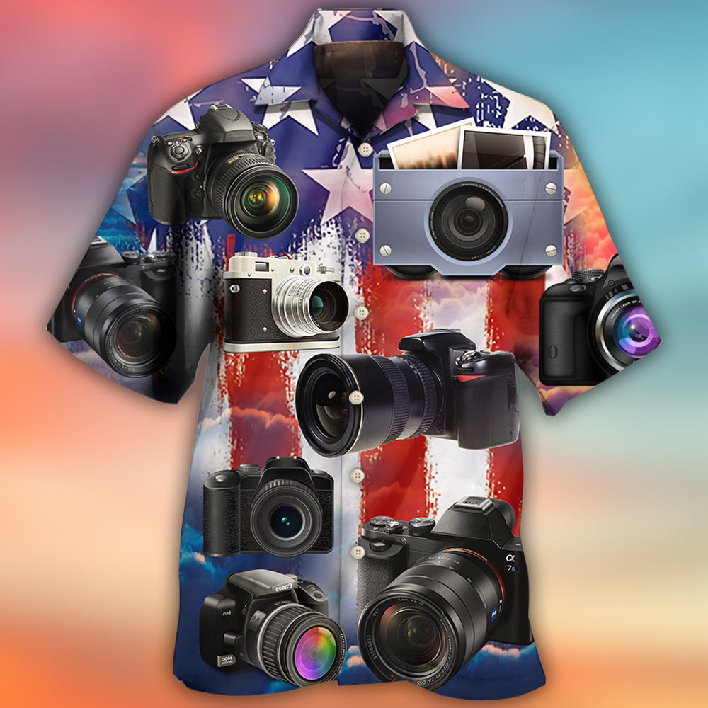 Camera Independence Day - Hawaiian Shirt