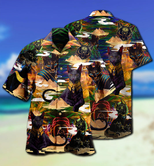 Cat Egypt Awesome Egyptain - Hawaiian Shirt