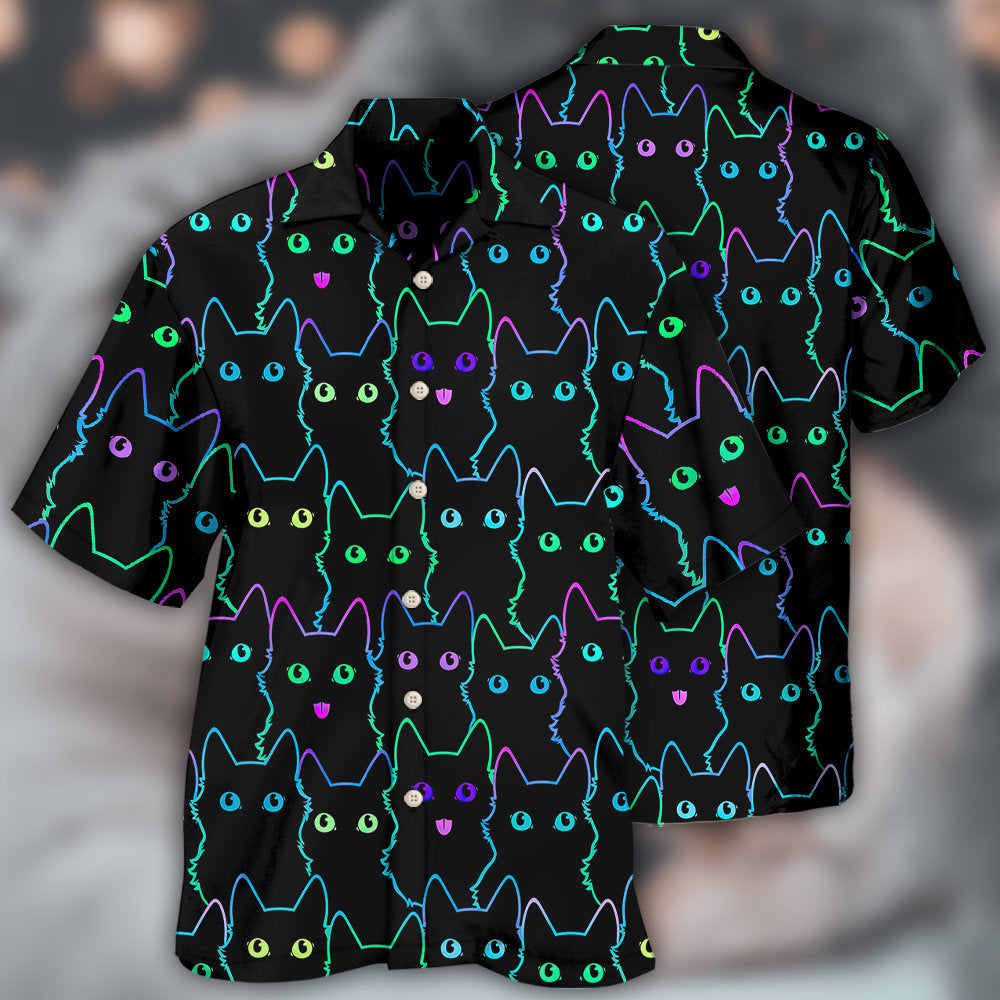 Cat Cute Little - Hawaiian Shirt