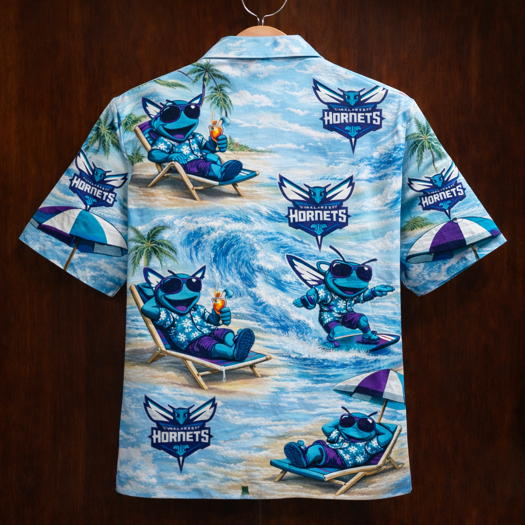 CH Basketball Mascot Beach Viber Unisex Hawaiian Shirt For Men & Women