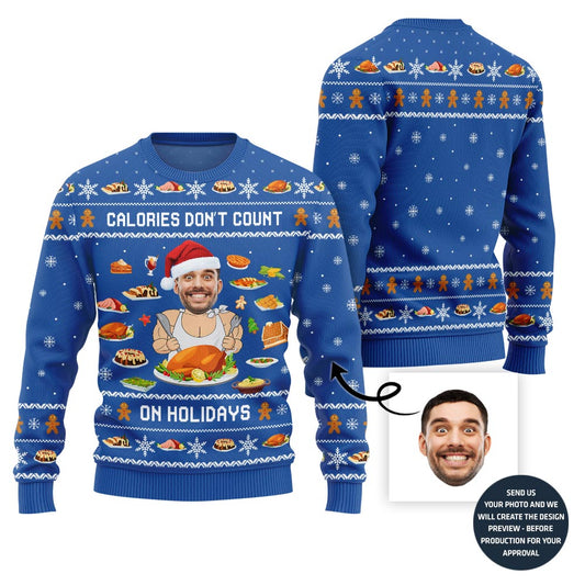 Cheat Meals Custom Ugly Xmas Sweater