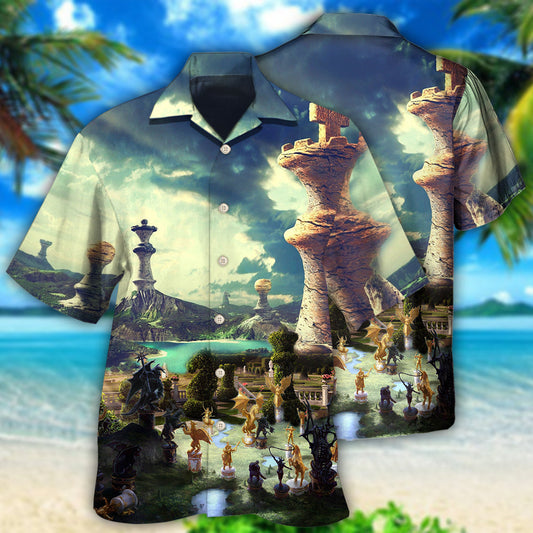 Chess Is A Funny Game Blur - Hawaiian Shirt