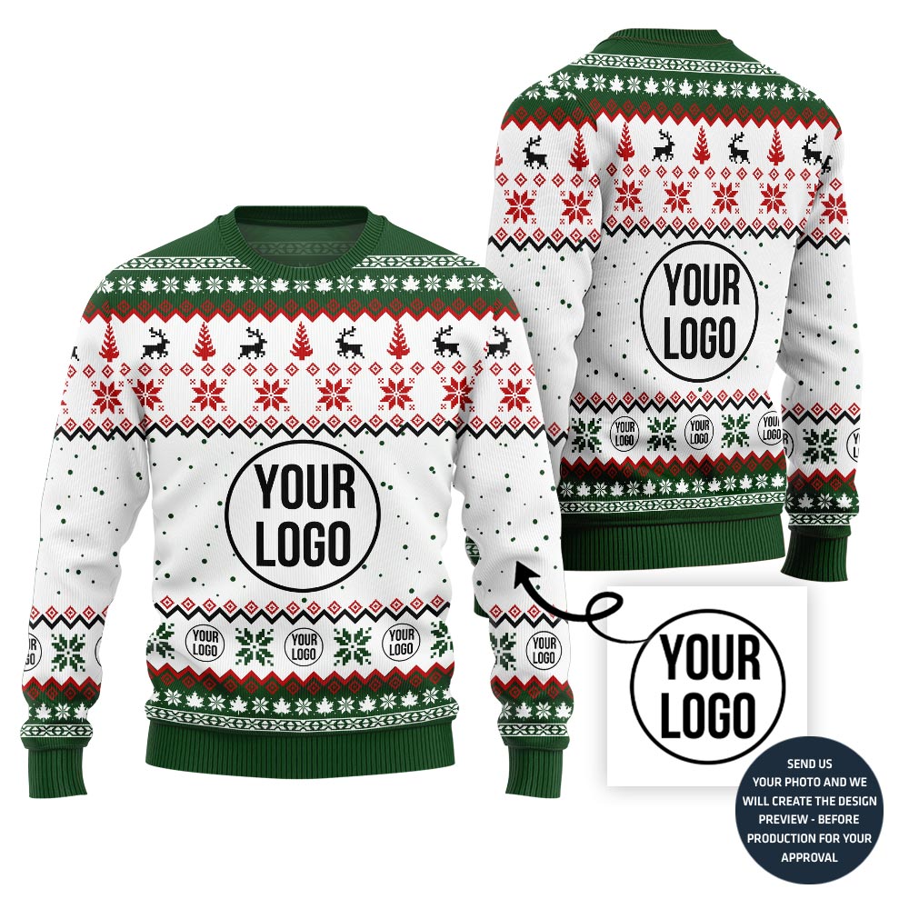 Creative Custom Logo For Teams Ugly Sweater